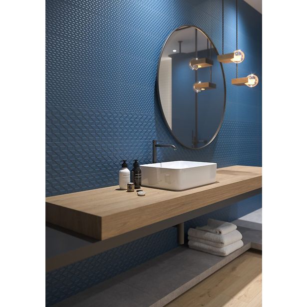 STENSKA PLOŠČICA CERSANIT ZAMBEZI BLUE BIG MATT 20X60