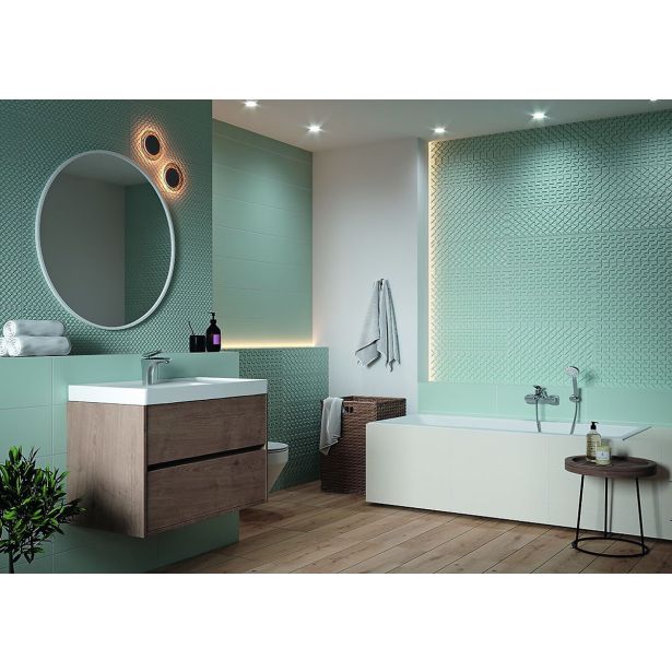 STENSKA PLOŠČICA CERSANIT ZAMBEZI ZELENA SMALL STRUCTURE MATT 20X60