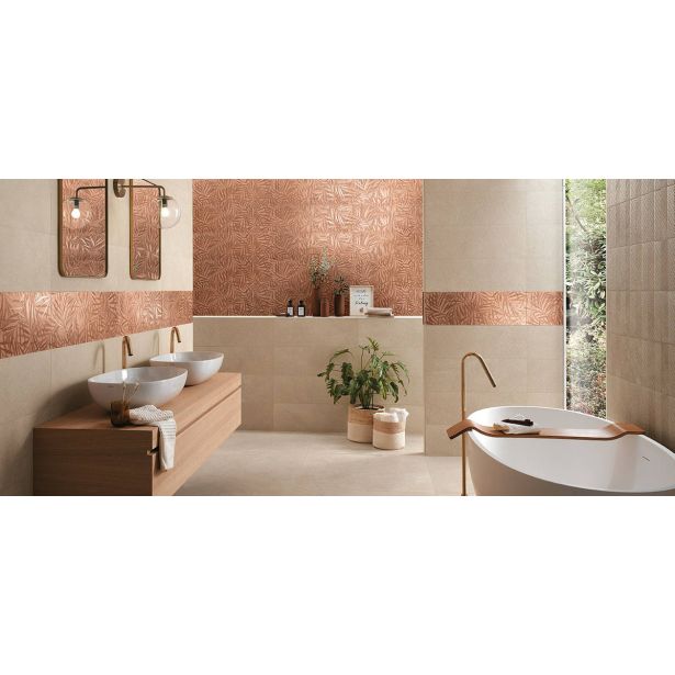 STENSKA PLOŠČICA FAP DECO&MORE 25X75 TROPICAL CORTEN - BAKRENA