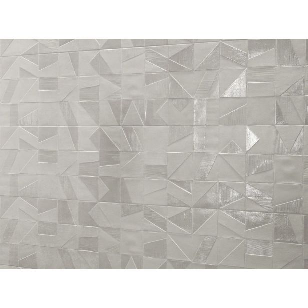 STENSKA PLOŠČICA FAP MAT&MORE 25X75 DECO AZURE SIVOPLAVA