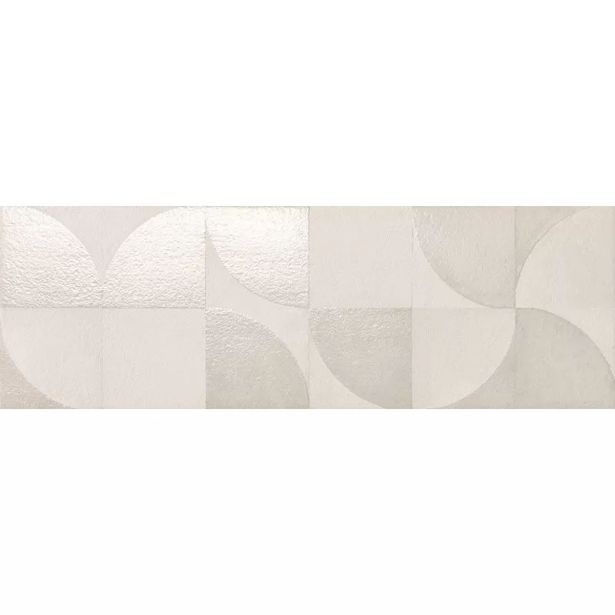 STENSKA PLOŠČICA FAP MAT&MORE 25X75 DECO WHITE BELA