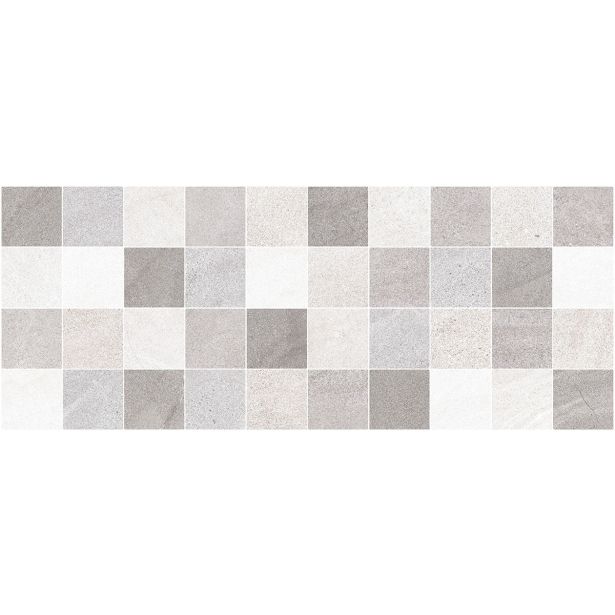STENSKA PLOŠČICA HERBERIA HABITA SQUARE GREY 20X50