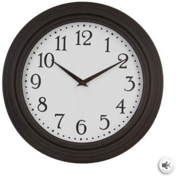 STENSKA URA ATMOSPHERE 30 CM. SORT.