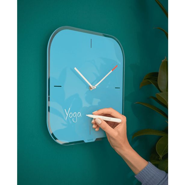 STENSKA URA LEITZ COSY-WOW COSY MODRA STEKLO