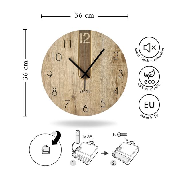 STENSKA URA STYLER JOSEPH 3D FI36 CL101