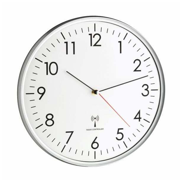 STENSKA URA TFA RADIJSKO VODENA 33 CM