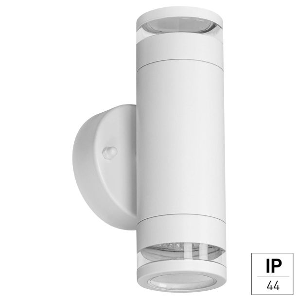 STENSKA VRTNA SVETILKA E2 MUSICA 2XGU10 BELA