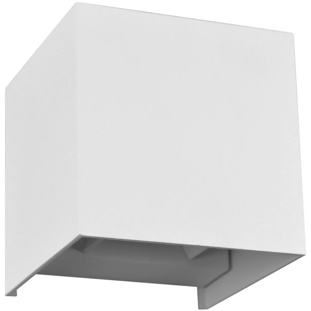 STENSKA VRTNA SVETILKA E2 QUBE LED 2X3W CCT BELA