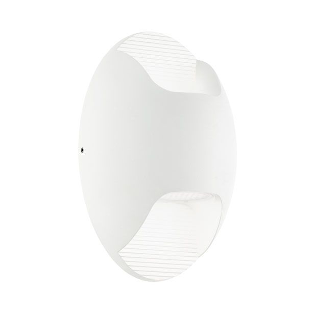 STENSKA VRTNA SVETILKA EGLO ISONA 2X2.5W BELA, LED