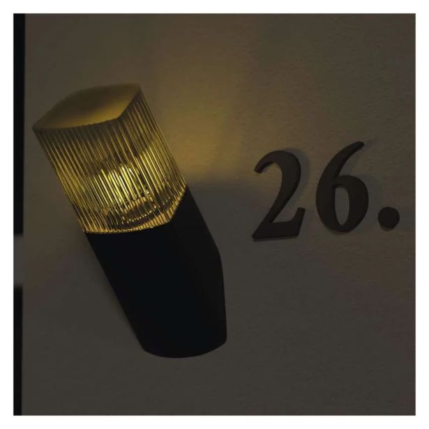 STENSKA VRTNA SVETILKA EMOS LANA LED 10.6X8.8X28.6 CM 1XE27 25 W