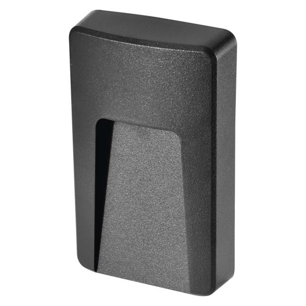 STENSKA VRTNA SVETILKA EMOS ORIENTACIJSKA 3W NW PRAVOKOTNA P., ANTRACIT