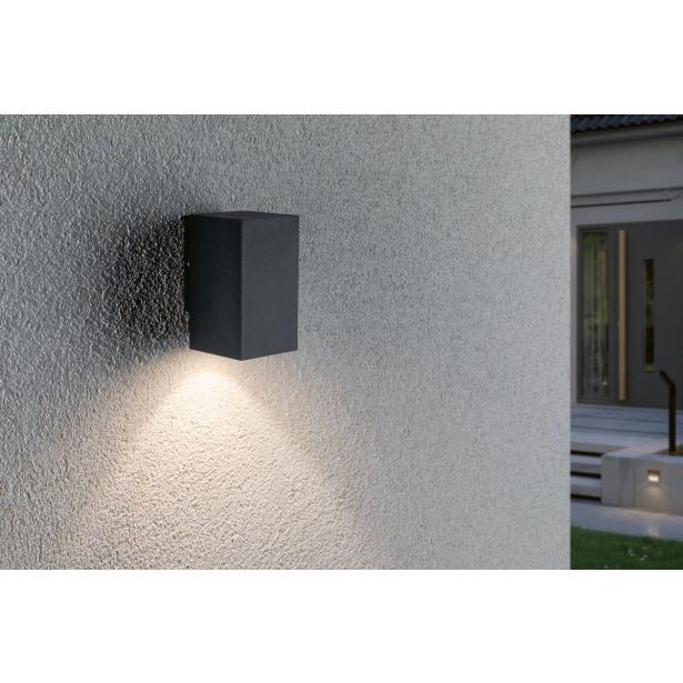 STENSKA VRTNA SVETILKA FLAME LED ANTRACIT 1X3.8W WW