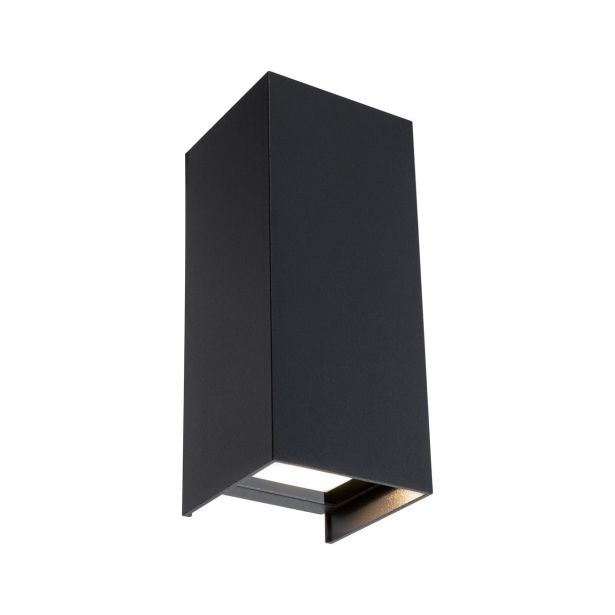 STENSKA VRTNA SVETILKA FLAME LED ANTRACIT 2X2.8W WW