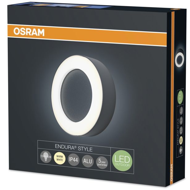 STENSKA VRTNA SVETILKA LEDVANCE RING 13W DG, ENDURA STYLE, LED