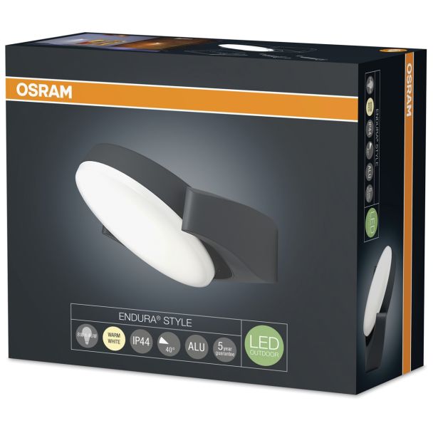 STENSKA VRTNA SVETILKA LEDVANCE SPOT OVAL 8W DG, ENDURA STYLE, LED