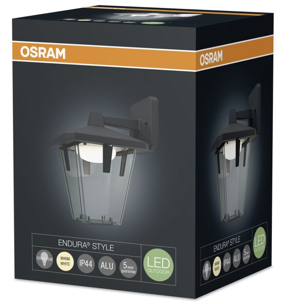 STENSKA VRTNA SVETILKA OSRAM ENDURA STYLE LANTERN CLASSICDN10W