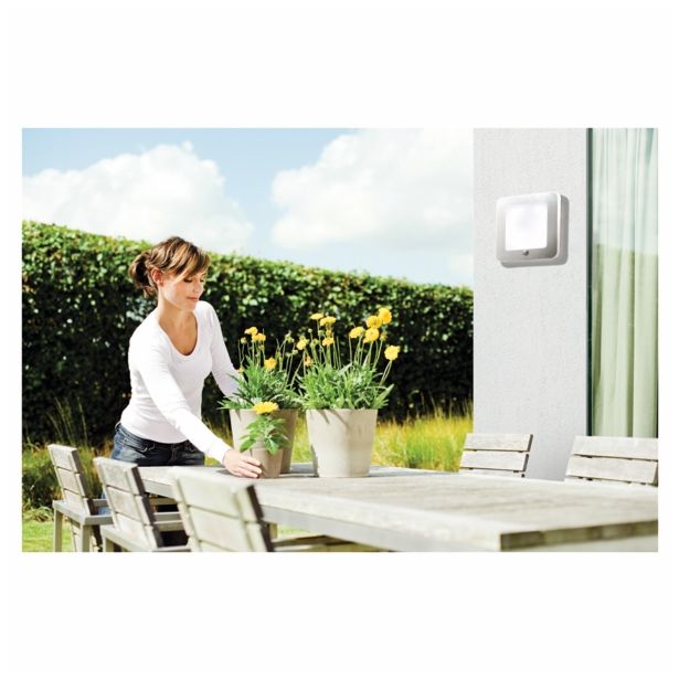 STENSKA VRTNA SVETILKA PHILIPS 16903/47/16 ORCHAR SENZOR 1X22W 2GX13 INOX