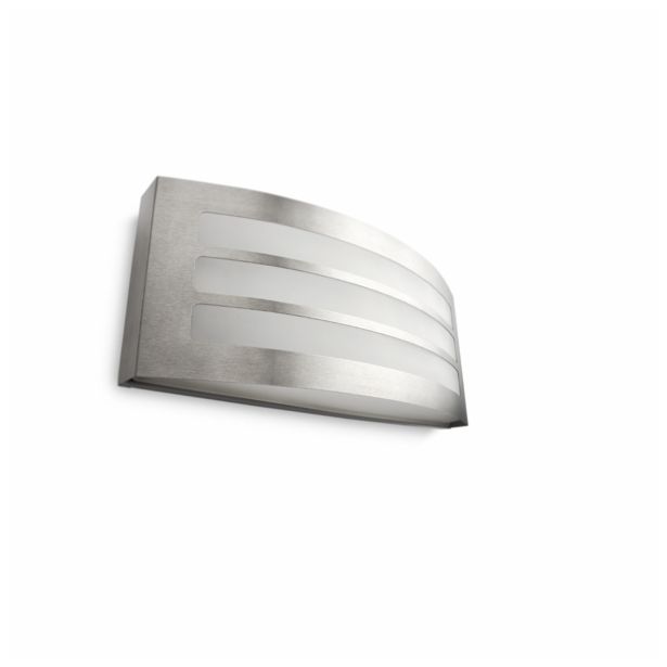 STENSKA VRTNA SVETILKA PHILIPS 17217/47/16 GROVE 1X23W E27 INOX