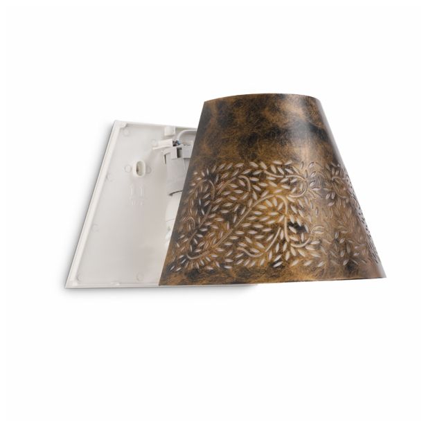 STENSKA VRTNA SVETILKA PHILIPS 17257/42/16 MEADOW 1X20W E27 ČRNA