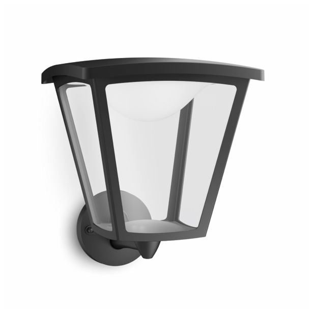 STENSKA VRTNA SVETILKA PHILIPS COTTAGE 1X4.5W LED 15480/30/16 ČRNA