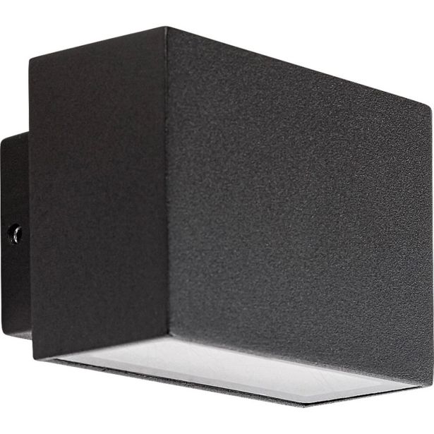 STENSKA VRTNA SVETILKA RABALUX MATARO 7W L9CM ČRNA