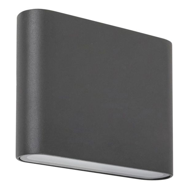 STENSKA VRTNA SVETILKA RABALUX NESNA ANTRACIT SIVA 2X3W