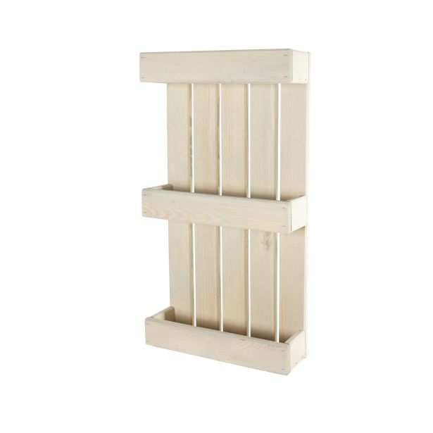 LESENI ELEMENTI STENSKI REGAL 3 POLICE 39X14X72 CM