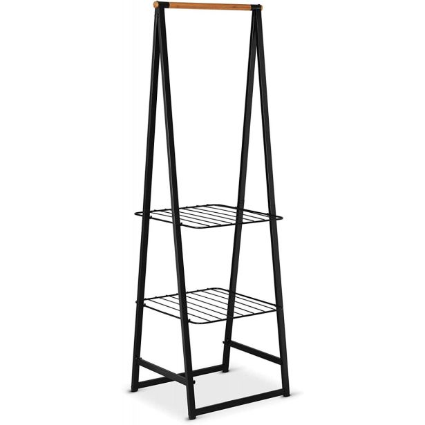 STOJALO BRABANTIA ZA OBLAČILA LINN MALO ČRNO