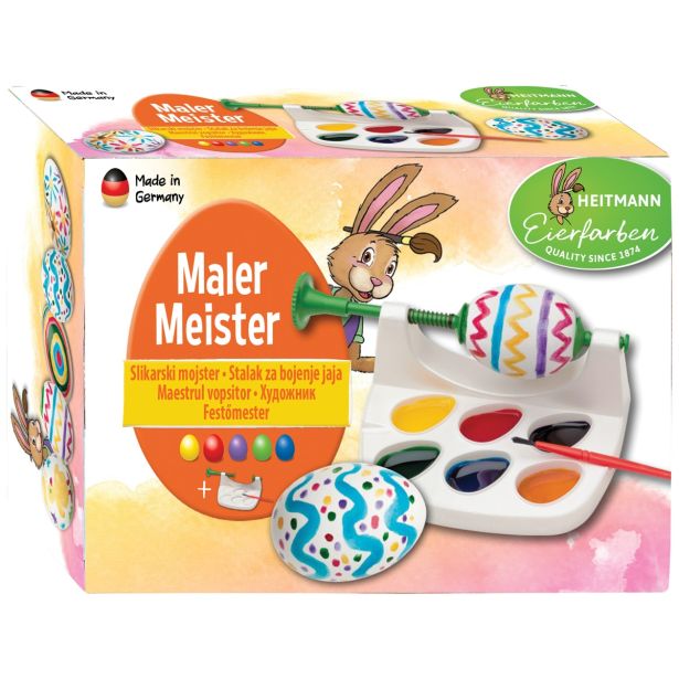 BARVA ZA PIRHE HEITMANN STOJALO ZA BARVANJE JAJC