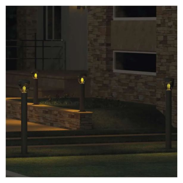 STOJEČA VRTNA SVETILKA EMOS ARTEO LED 12X12X80 CM 1XE27 15W