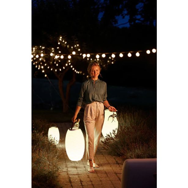 STOJEČA VRTNA SVETILKA KOODUU LED SYNERGY 35, 3V1 ZVOČNIK+HLADILNIK PIJAČ