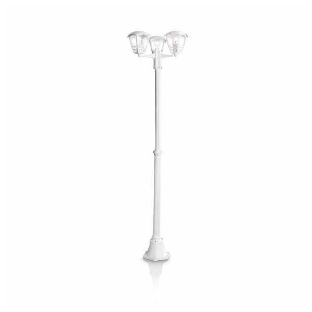 STOJEČA VRTNA SVETILKA PHILIPS 15385/31/16 CREEK 3X60W E27 BELA