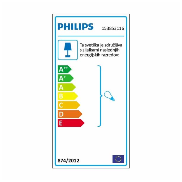 STOJEČA VRTNA SVETILKA PHILIPS 15385/31/16 CREEK 3X60W E27 BELA