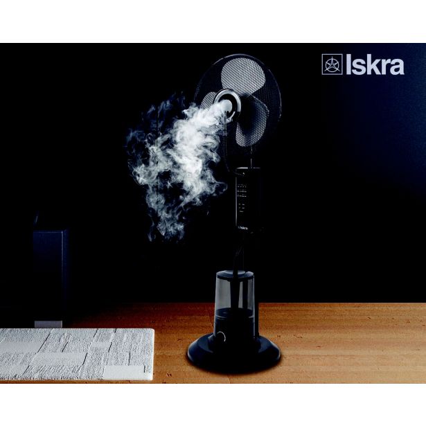 STOJEČI VENTILATOR ISKRA FP1601S Z RAZPRŠEVANJEM