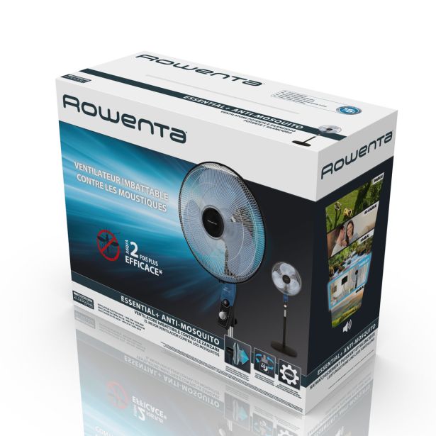 STOJEČI VENTILATOR ROWENTA ESSENTIAL+ PROTI KOMARJEM