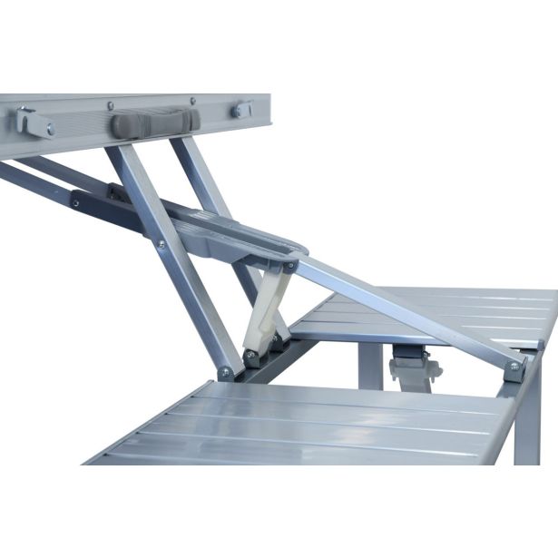 STOL ZA KAMPIRANJE CATTARA SET MIZA S STOLI ZA KAMP RAVENNA SET ZLOŽLJIV