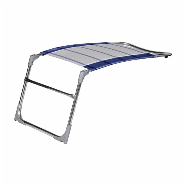 STOL ZA KAMPIRANJE DUKDALF PODALJŠEK SAMPLER 4049 MODRO SIVE BARVE