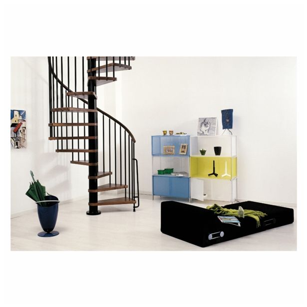 STOPNICE ARKE KLAN FI 120 CM ČRNA/TEMNA