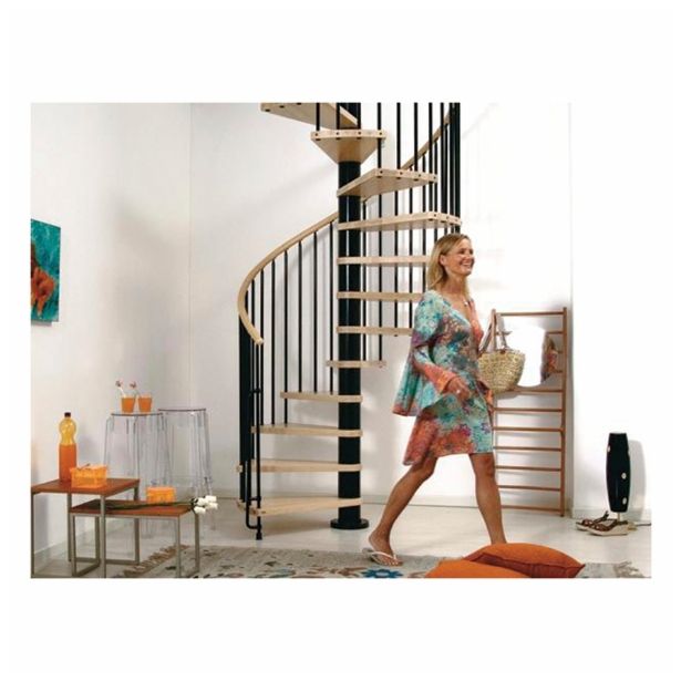 STOPNICE ARKE KLAN FI 160 CM ČRNA/SVETLA