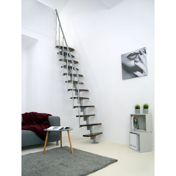 STOPNICE MINKA NIZZA SIVA/TEMNA BUKEV