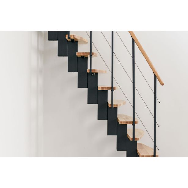 STOPNICE MINKA QUATRO ČRNA/BUKEV