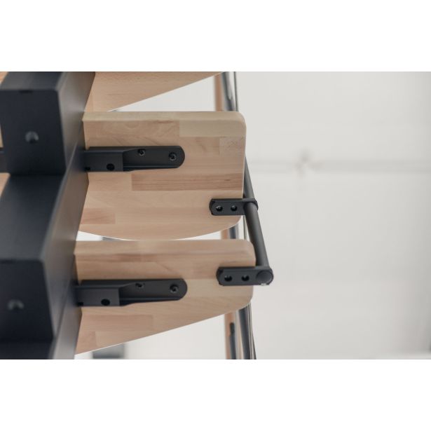 STOPNICE MINKA QUATRO ČRNA/BUKEV