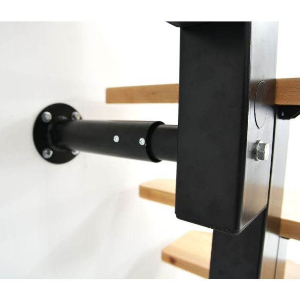 STOPNICE MINKA QUATRO ČRNA/BUKEV