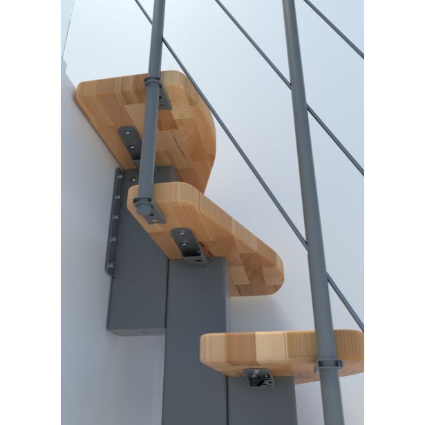 STOPNICE MINKA QUATRO SIVA/BUKEV