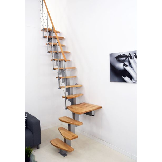 STOPNICE MINKA QUATRO TURN SIVA/BUKEV