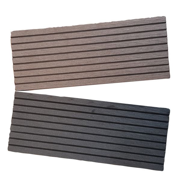 WPC DESKA ZA TERASO BAMBUSWPC STRANSKA BLENDA ANTRACIT 2200X72X12 MM OZKO/ŠIROKO