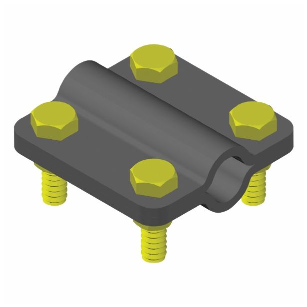 STRELOVODNI PRIBOR HERMI SPONKA VEZNA KON04 2X48 RF-V, 8-10MM