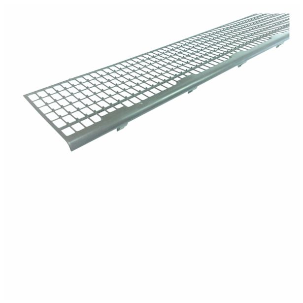 STREŠNI ELEMENT ŠUŠTERŠIČ PVC ZAŠČITA ZA ŽLEB RJAVA PROTI LISTJU