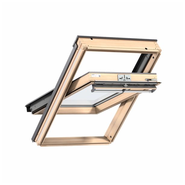 STREŠNO OKNO VELUX GGL MK04 3050 78X98 CM, LESENO