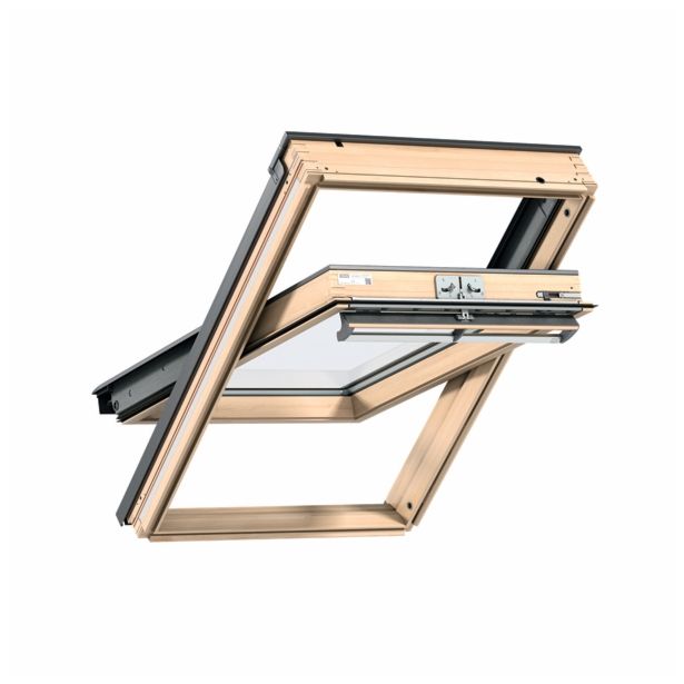 STREŠNO OKNO VELUX GGL MK06 3050 78X118 CM, LESENO